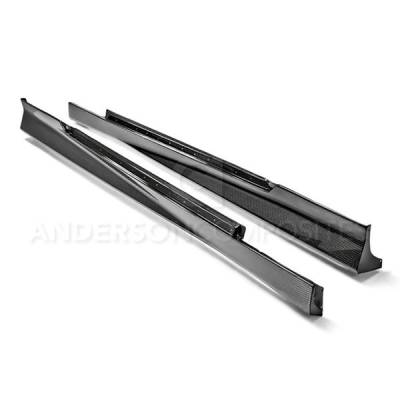 Chevy Camaro Typ-OE Anderson Composites Fiber Side Skirts Body Kit AC-SS1011CHCAM-OE