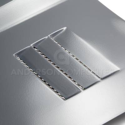 Anderson Fiberglass - Chevy Camaro Type-CL Anderson Composites Glass Body Kit- Hood AC-HD1011CHCAM-CL-GF - Image 2