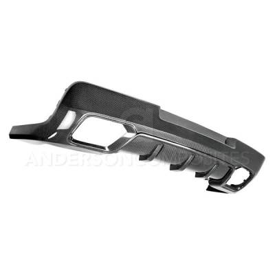 Anderson Carbon - Chevy Camaro Z28 Anderson Composites Fiber Rear Bumper Diffuser AC-RL14CHCAM-Z28 - Image 5