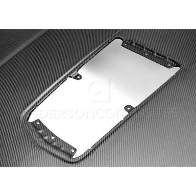 Anderson Carbon - Chevy Camaro 1LE, Z28 Anderson Composites Dry Carbon Fiber Hood AC-HD14CHCAM-Z28-DRY - Image 4