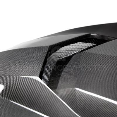 Anderson Carbon - Chevy Camaro Type-AZ Anderson Composites Fiber Body Kit- Hood AC-HD16CHCAM-AZ-DS - Image 4