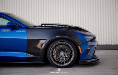 Anderson Carbon - Chevy Camaro Type-SS Anderson Composites Fiber Body Kit- Fenders AC-FF16CHCAM-SS - Image 7
