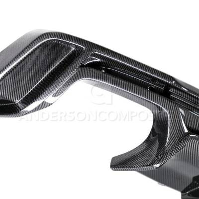 Anderson Carbon - Chevy Camaro Type-AZ Anderson Composites Fiber Rear Diffuser AC-RL16CHCAM-AZ - Image 6