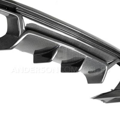 Anderson Carbon - Chevy Camaro ZL1 AZ Anderson Composites Fiber Rear Diffuser AC-RL17CHCAMZL-AZ - Image 3