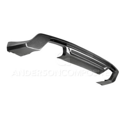 Anderson Carbon - Chevy Camaro ZL1 LE Anderson Composites Fiber Rear Bumper Diffuser AC-RL17CHCAMZL-LE - Image 5