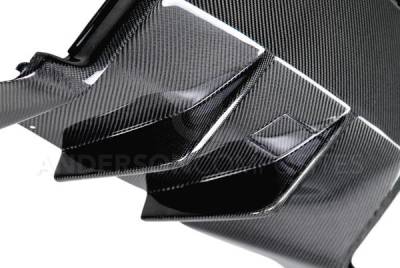 Anderson Carbon - Chevy Corvette C7 Anderson Composites Fiber Rear Bumper Diffuser AC-RL14CHC7 - Image 3