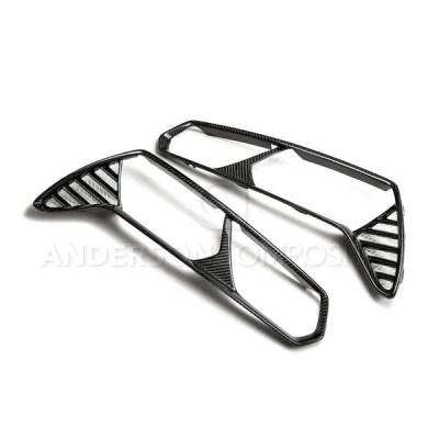 Anderson Carbon - Chevy Corvette C7 Anderson Composites Fiber Tail Light Bezels AC-TLB14CHC7 - Image 1