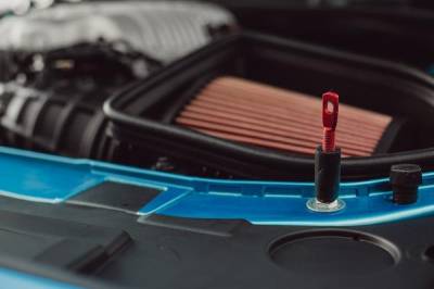 Anderson Carbon - Dodge Challenger Type-OE Anderson Composites Dry Carbon Fiber Hood AC-HD18DGCHDM-OE-DRY - Image 8