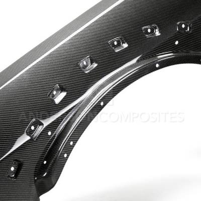 Anderson Carbon - Dodge Challenger Demon Anderson Composites Wide Fiber Fenders AC-FF18DGCHHC - Image 4