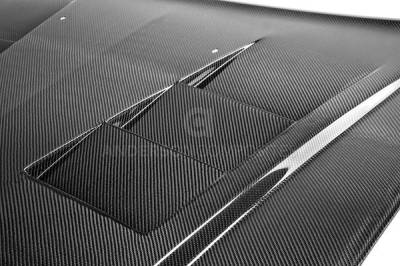 Anderson Carbon - Dodge Charger Type-TS Anderson Composites Fiber Body Kit- Hood AC-HD1113DGCR4D-TS - Image 3