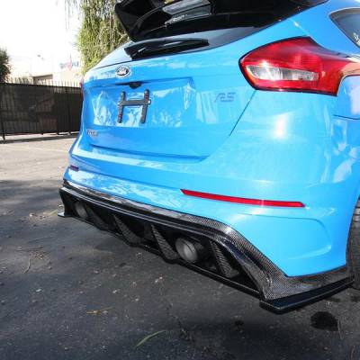 Anderson Carbon - Ford Focus RS Type-AR Anderson Composites Fiber Rear Diffuser AC-RL16FDFO-AR - Image 2