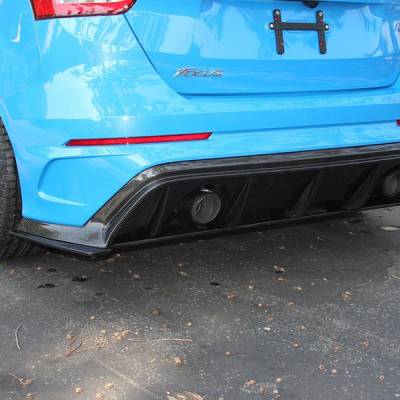 Anderson Carbon - Ford Focus RS Type-AR Anderson Composites Fiber Rear Diffuser AC-RL16FDFO-AR - Image 4
