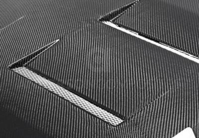 Anderson Carbon - Ford Mustang Type-TS Anderson Composites Fiber Body Kit- Hood AC-HD0506FDMU-TS - Image 3