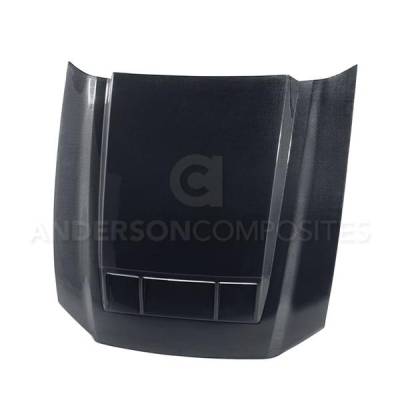 Anderson Carbon - Ford Mustang Type-TS Anderson Composites Fiber Body Kit- Hood AC-HD1011FDMU-TS - Image 5