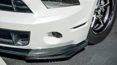 Anderson Carbon - Ford Mustang Type-OE Anderson Composites Fiber Front Bumper Lip AC-FL1213FDGT-OE - Image 7