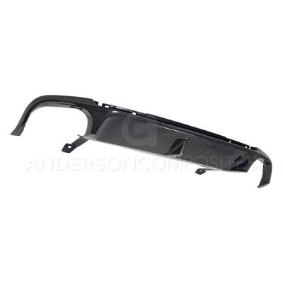 Ford GT500 Type-GT Anderson Composites Fiber Rear Diffuser AC-RD1213FDGT
