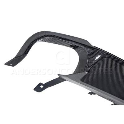 Anderson Carbon - Ford GT500 Type-GT Anderson Composites Fiber Rear Diffuser AC-RD1213FDGT - Image 6