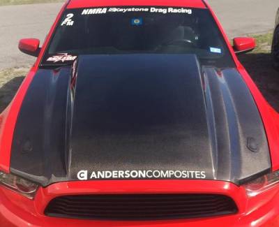 Anderson Carbon - Ford Mustang Type-CJ Anderson Composites Fiber Body Kit- Hood AC-HD13FDMU-CJ - Image 7