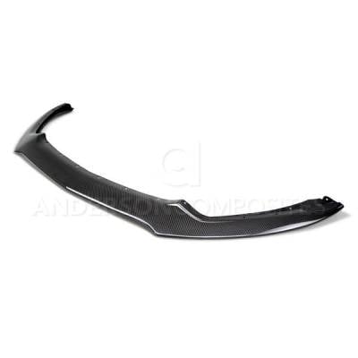 Anderson Carbon - Ford Mustang Type-AC Anderson Composites Fiber Front Bumper Lip AC-FL15FDMU-AC - Image 1
