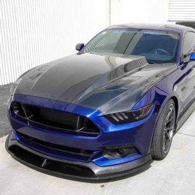 Anderson Carbon - Ford Mustang 3 Cowl Anderson Composites Fiber Body Kit- Hood AC-HD15FDMU-CJ-DS - Image 6