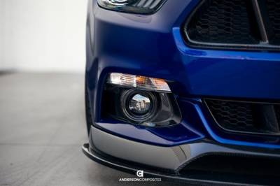 Anderson Carbon - Ford Mustang MU Anderson Composites Fiber Fog Light Surrounds AC-FLS15FDMU - Image 8