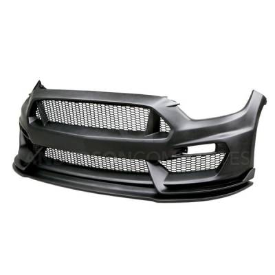 Anderson Fiberglass - Ford Mustang GT350 Anderson Composites Glass Front Body Kit Bumper AC-FB15FDMU-GR-GF - Image 1