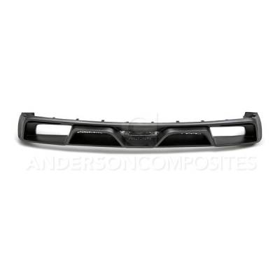 Anderson Fiberglass - Ford Mustang GT350 Anderson Composites Glass Rear Bumper Diffuser AC-RL15FDMU-GR-GF - Image 4