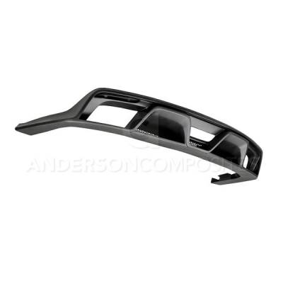 Anderson Fiberglass - Ford Mustang GT350 Anderson Composites Glass Rear Bumper Diffuser AC-RL15FDMU-GR-GF - Image 5