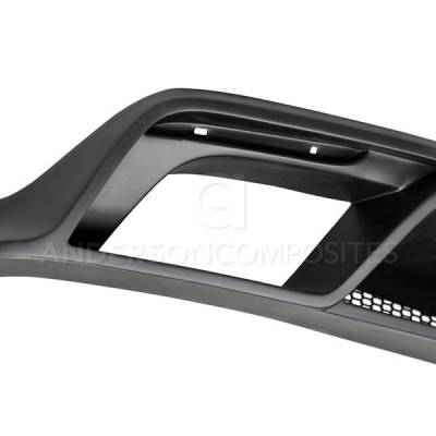 Anderson Fiberglass - Ford Mustang GT350 Anderson Composites Glass Rear Bumper Diffuser AC-RL15FDMU-GR-GF - Image 6