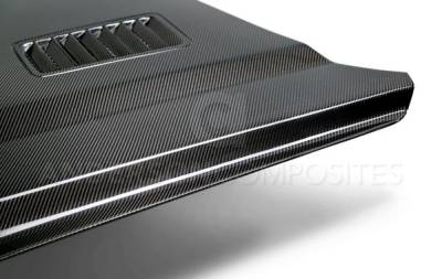 Anderson Carbon - Ford Mustang KR Anderson Composites Fiber Body Kit- Hood AC-HD15FDMU-SN-DS - Image 6