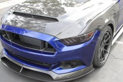 Anderson Carbon - Ford Mustang KR Anderson Composites Fiber Body Kit- Hood AC-HD15FDMU-SN-DS - Image 7