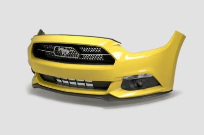 Anderson Carbon - Ford Mustang Type-OE Anderson Composites Fiber Front Bumper Lip AC-FL15FDMU-AO - Image 2