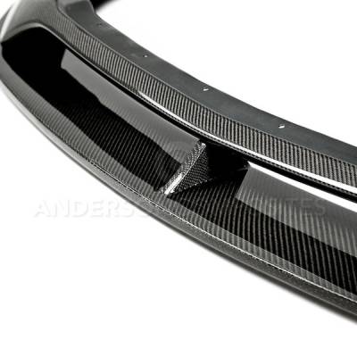 Anderson Carbon - Ford Mustang Type-AR Anderson Composites Fiber Front Bumper Lip AC-FL15FDMU-AR - Image 4