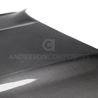 Anderson Carbon - Ford Mustang Shelby Anderson Composites Double Carbon Fiber Hood AC-HD15FDMU350-OE-DS - Image 4
