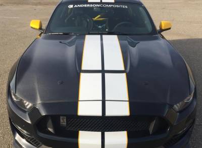 Anderson Carbon - Ford Mustang Shelby Anderson Composites Double Carbon Fiber Hood AC-HD15FDMU350-OE-DS - Image 7