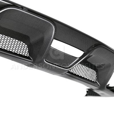 Anderson Carbon - Ford Mustang Shelby Anderson Composites Fiber Rear Diffuser AC-RL15MU350 - Image 3
