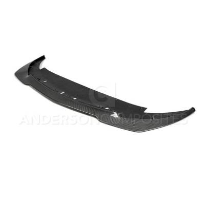 Anderson Carbon - Ford Shelby GT350R Anderson Composites Fiber Front Bumper Lip AC-FL15MU350R - Image 1