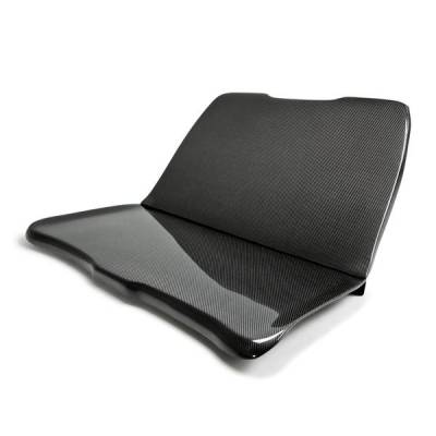 Ford Mustang Type-MU Anderson Composites Fiber Rear Seat Delete AC-RSD15FDMU