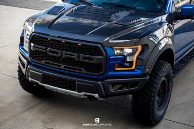 Anderson Carbon - Ford Raptor Type-OE Anderson Composites Fiber Body Kit- Fenders AC-FF17FDRA - Image 9