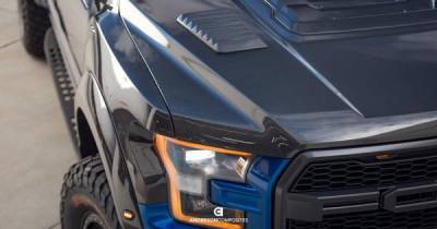 Anderson Carbon - Ford Raptor Universal Anderson Composites Fiber Body Kit- Hood AC-HV17FDRA - Image 4