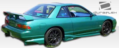 Duraflex - Nissan 240SX HB Duraflex Vader Rear Add On Bumper Extensions - 2 Piece - 100884 - Image 2