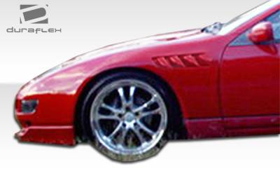 Duraflex - Nissan 300Z Duraflex Z3 Fenders - 2 Piece - 102345 - Image 2