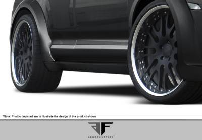 Aero Function - Porsche Cayenne AF-1 Aero Function (PUR) Side Skirts Wide Body Kit 107568 - Image 2