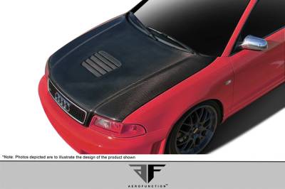 Aero Function - Audi A4 AF-1 Aero Function Carbon Fiber Body Kit Hood 108941 - Image 2