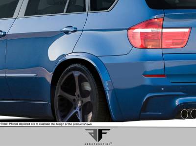 Aero Function - BMW X5 AF-1 Aero Function (GFK) Body Kit- Rear Fenders 109278 - Image 3