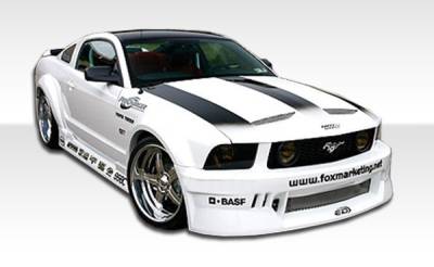 Duraflex - Ford Mustang Duraflex Circuit Wide Body Body Kit - 8 Piece - 110213 - Image 6