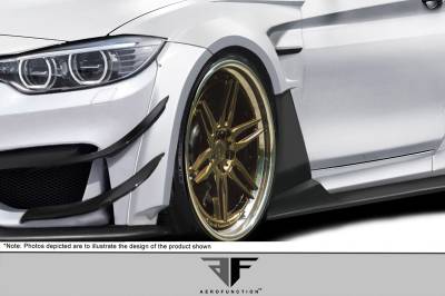 Aero Function - BMW 4 Series AF-1 Aero Function Body Kit- Fenders 113586 - Image 2
