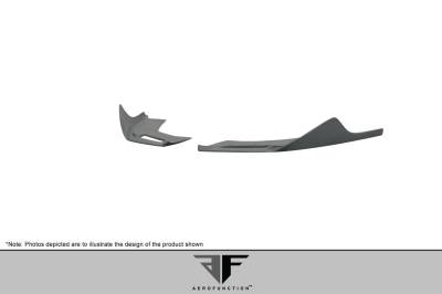 Aero Function - Lamborghini Aventador Aero Function 2pcs Front Bumper Lip Body Kit 113744 - Image 4