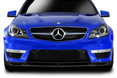 Mercedes C63 AF-1 Aero Function Front Bumper Lip Body Kit 113755