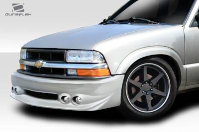 Duraflex - Chevrolet S-10 Laser Duraflex Front Body Kit Bumper 114642 - Image 2